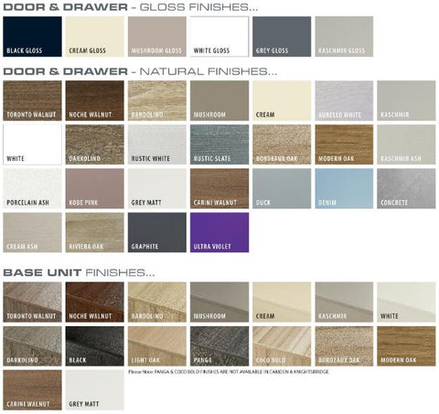 Our range of colours - Welsh Builds
