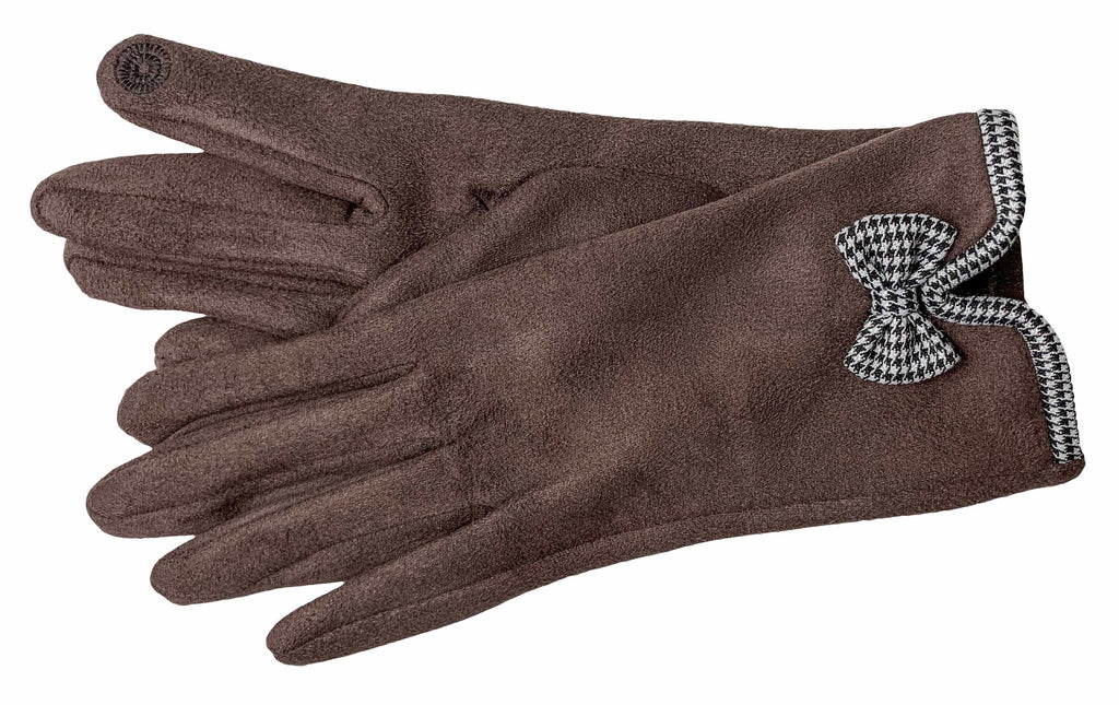 suede gloves womens