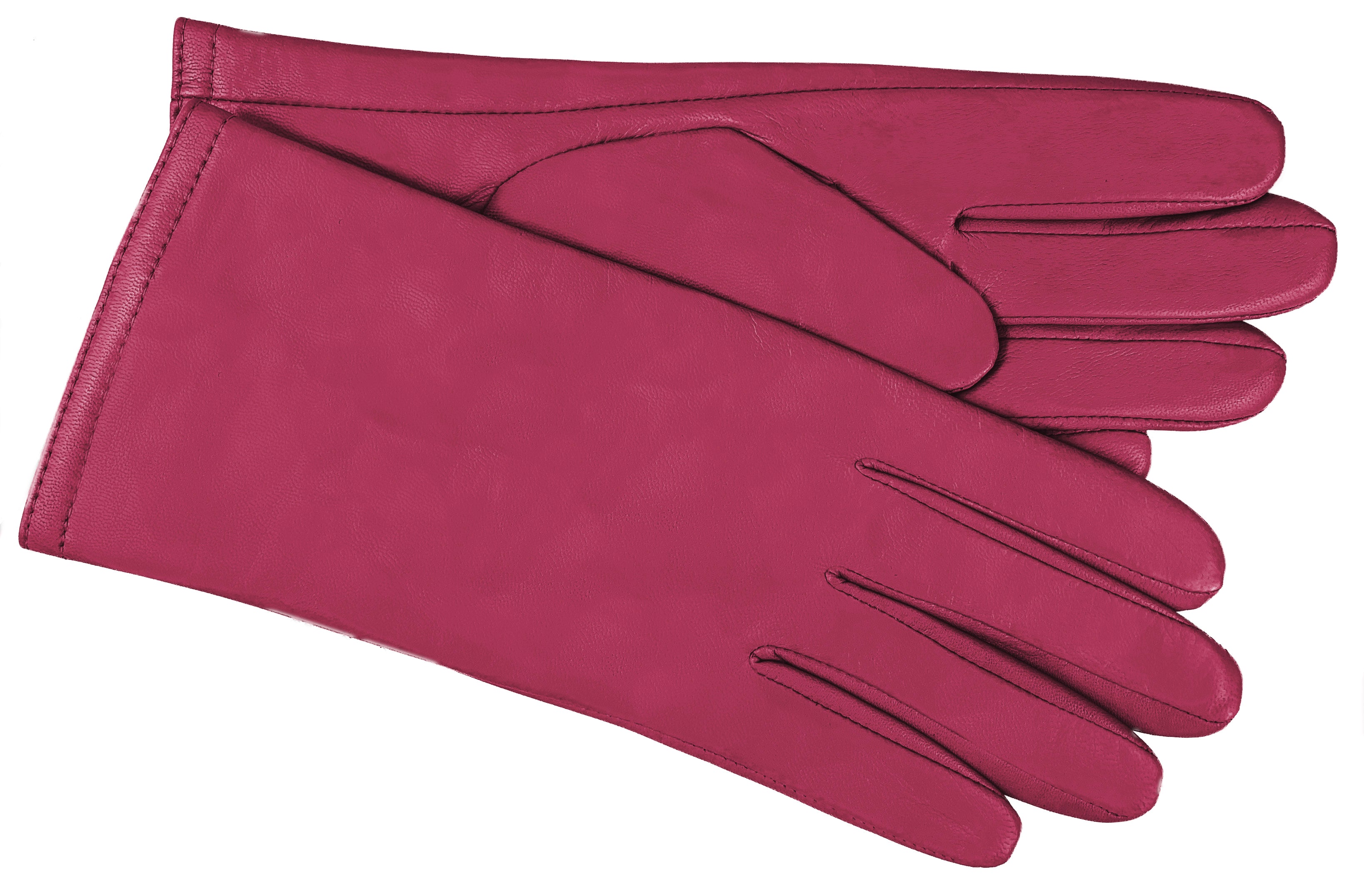 cerise pink gloves