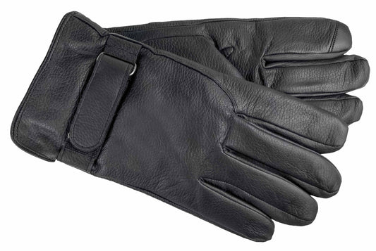 Gravel Gear Men's Tech Fleece Gloves with Thinsulate — Black