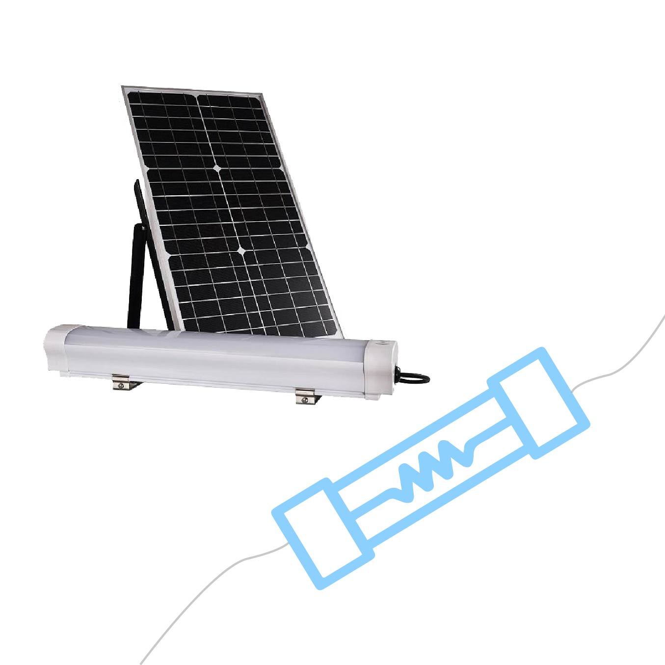 LED Solar Batten Light