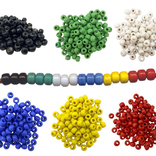 Stylish Colorful Jewelry Making Craft Beads - Assorted Pack of 100 Fim —  Leather Unlimited