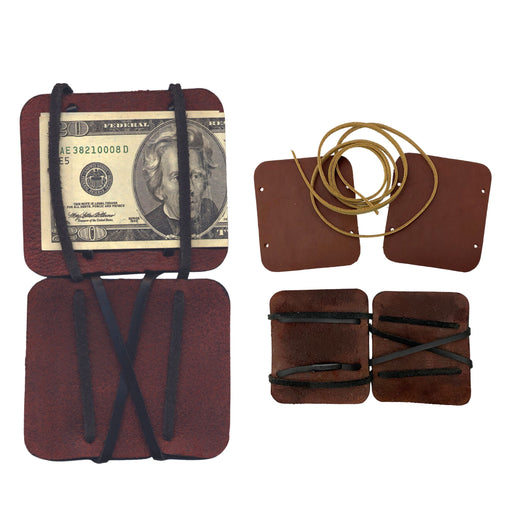 Tom Thumb Coin Purse Leather Craft Kit - Make Your Own Small