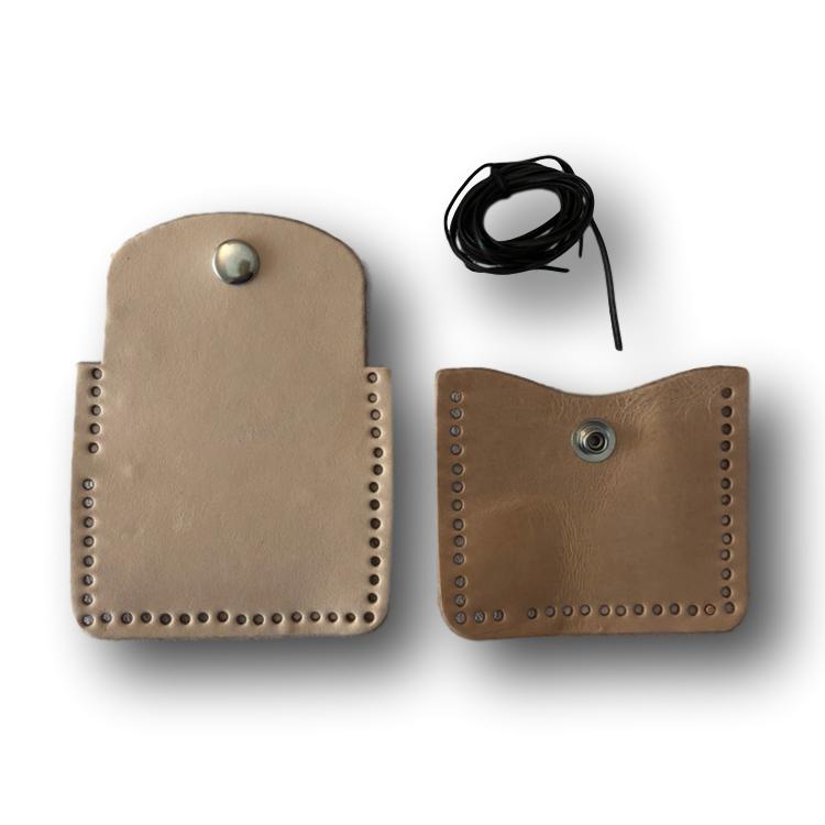 Make Your Own Tuck Away Leather Coin Purse Kit - Leather Craft Project | Leather Unlimited