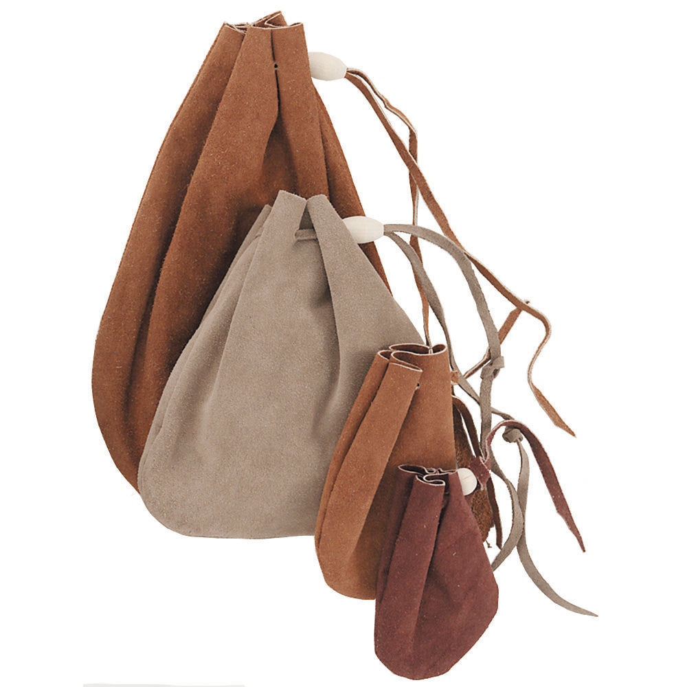 Make Your Own Drawstring Leather Pouch - DIY Drawstring Leather Bag Ki | Leather Unlimited