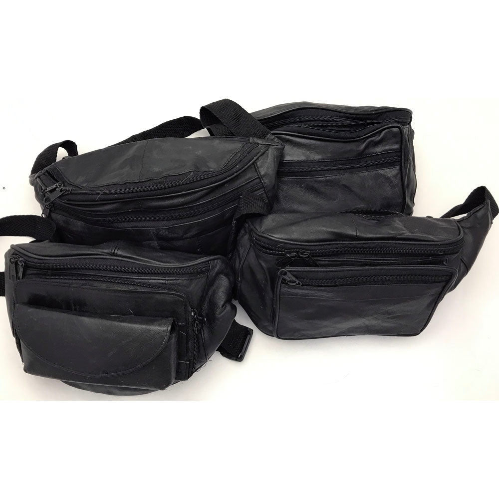 Assorted Leather Fanny Packs 