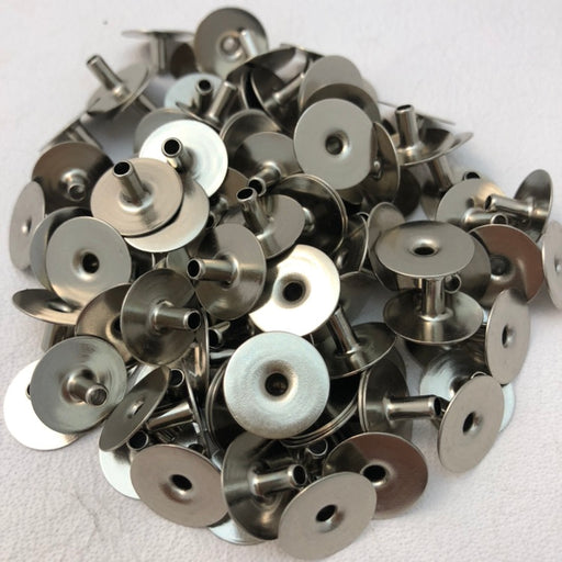 100 Heavy Duty Nickel Snaps for Leather Crafts — Leather Unlimited