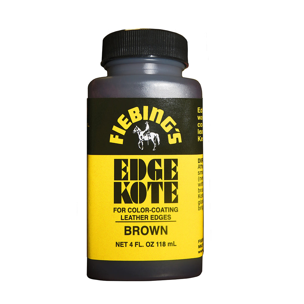 Fiebing's Black Edge Kote, 4oz for sale online