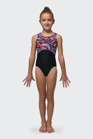 Girls Gymnastics Leotard with Matching Scrunchie - 27835