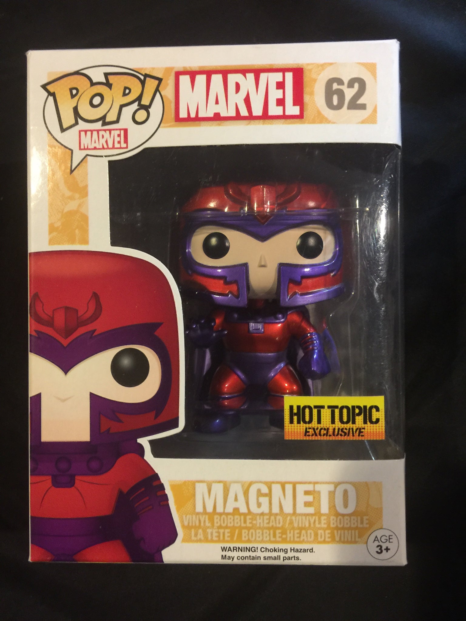 Funko Exclusive Magneto Metallic Pop Pop - roblox action figure series 2 character packvirtual item