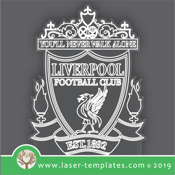 laser cutting templates LED Engraving Lamp - 3D Liverpool – Laser Ready ...