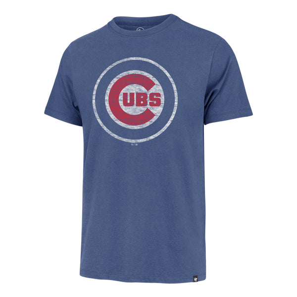 Chicago Cubs Dark Royal Iconic Synthetic Durable Goods T-Shirt