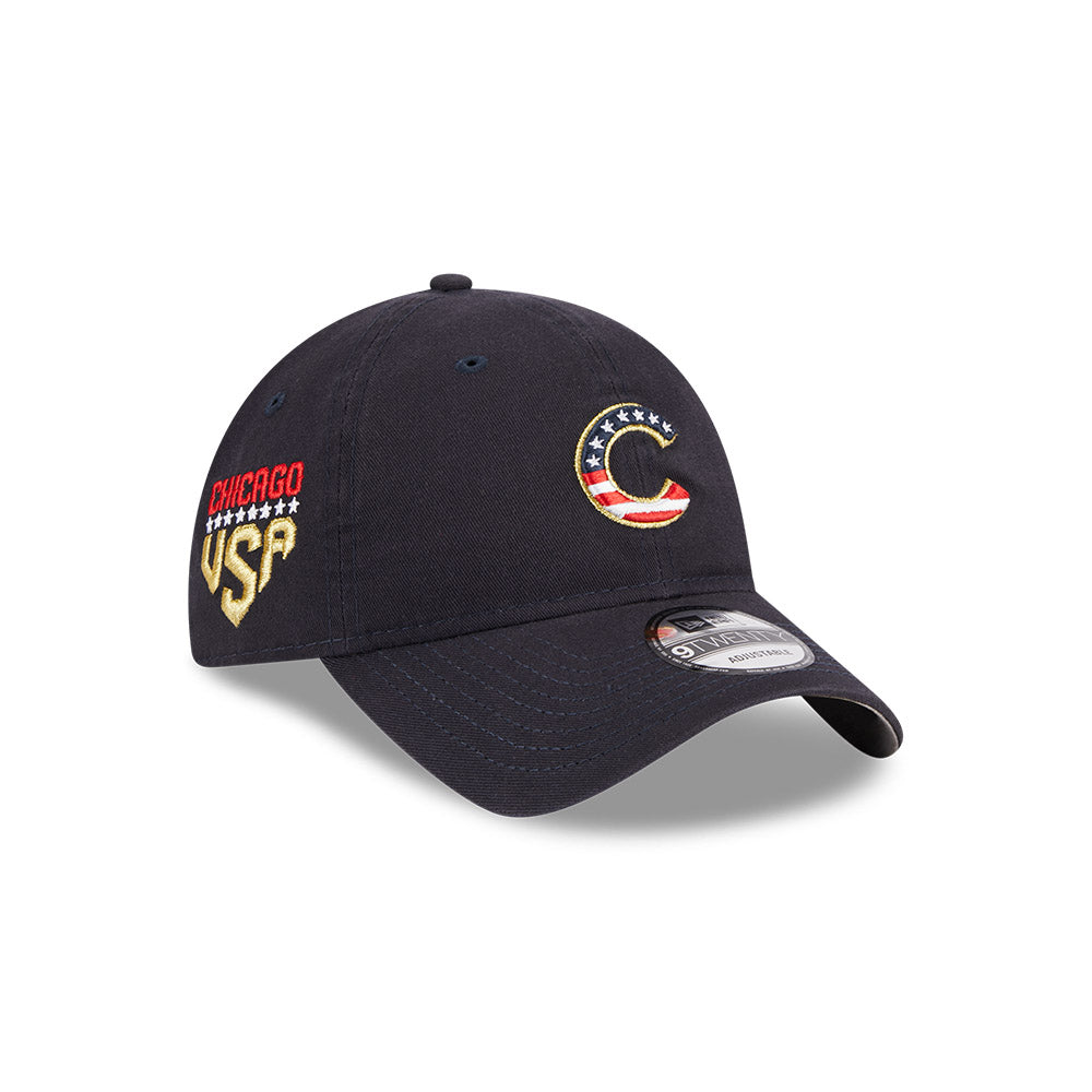 Chicago Cubs 2023 Navy 4th Of July New Era 9TWENTY Adjustable Hat ...