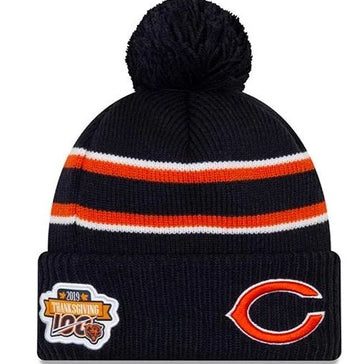 infant chicago bears winter hat