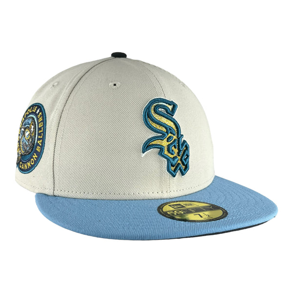 BIRMINGHAM BARONS X CHICAGO WHITE SOX 2 TONE NEW ERA FITTED CAP