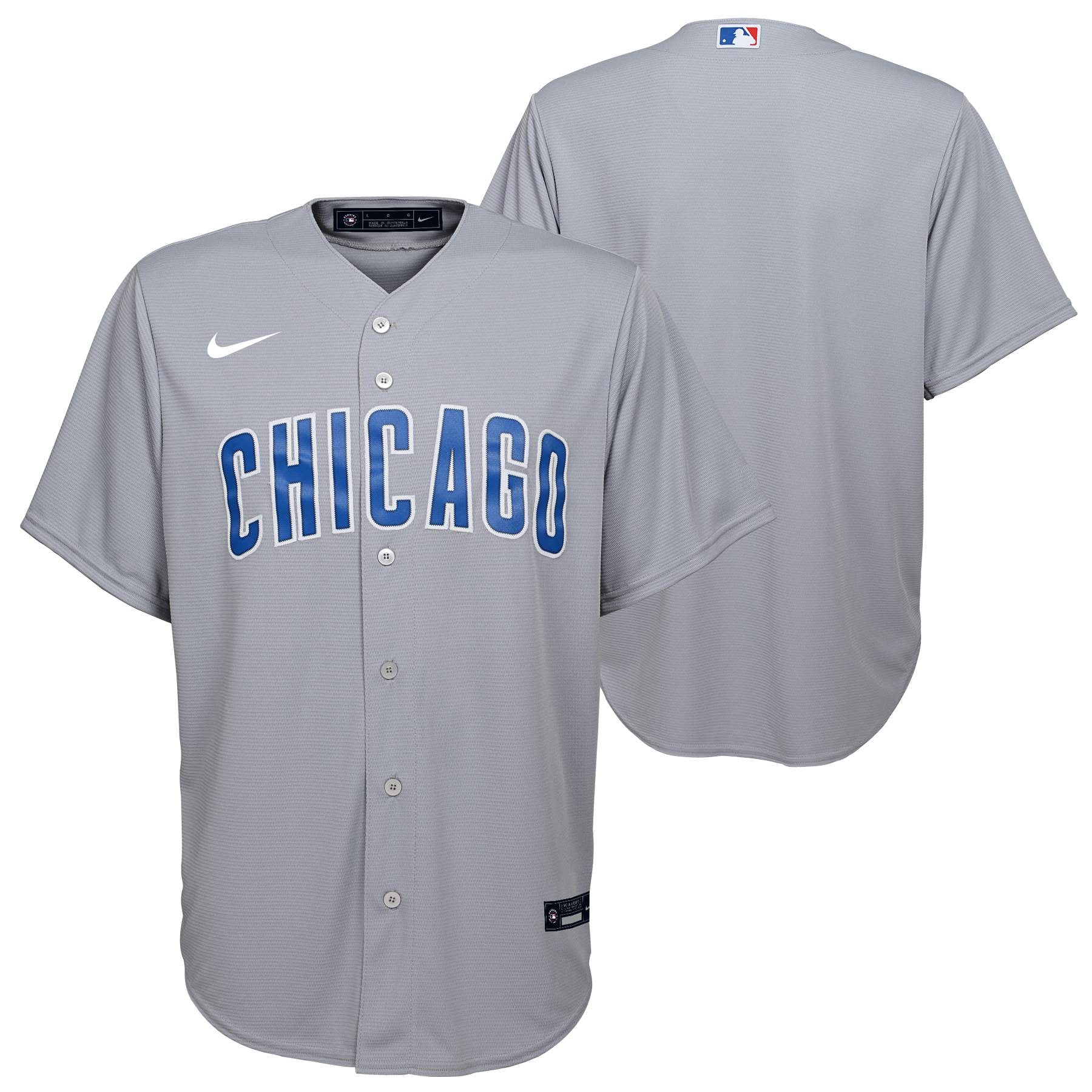 Chicago Cubs Nike MLB Road Jersey Grey