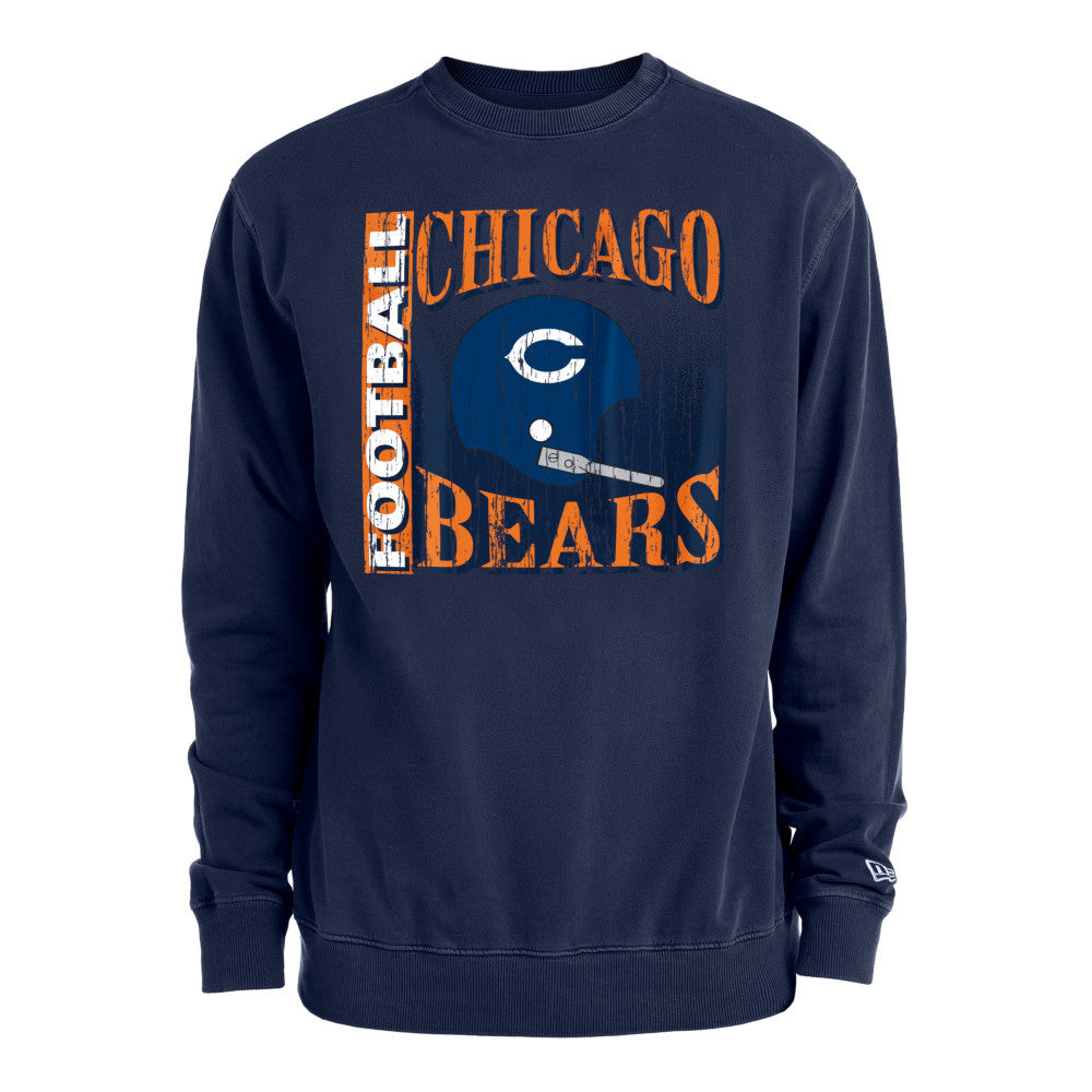 Chicago Bears NFL Team Apparel Mens Bears Football Graphic Hoodie Sz:SM