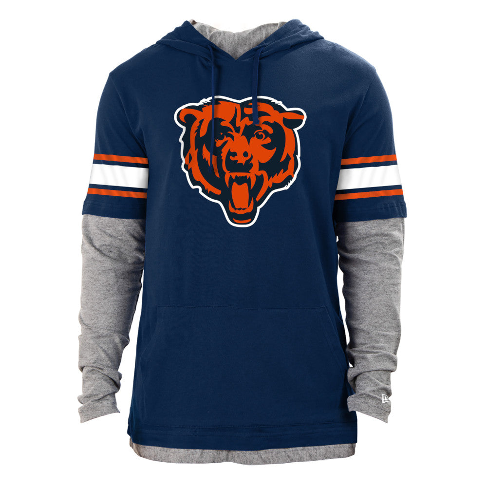 Chicago Bears Grey Bear Head Headline Hood, 50% OFF