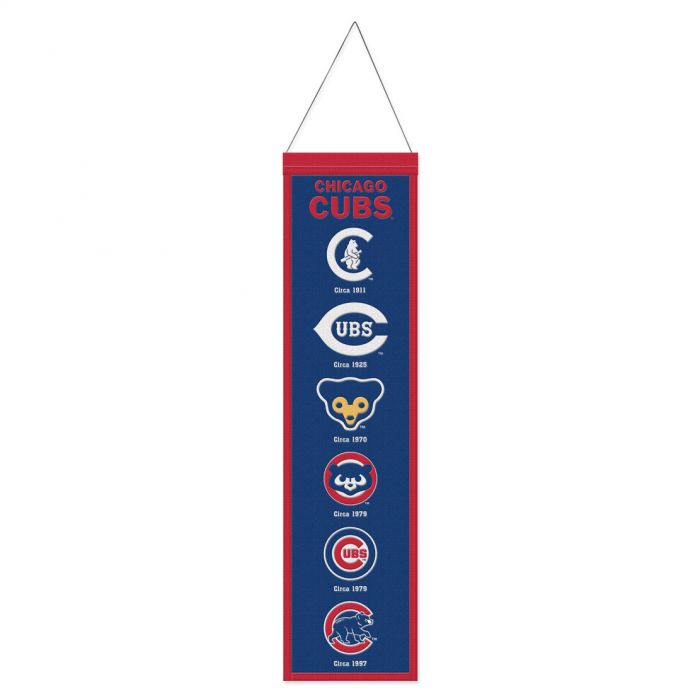 Chicago Cubs Wool Banner - Heritage Evolution Design