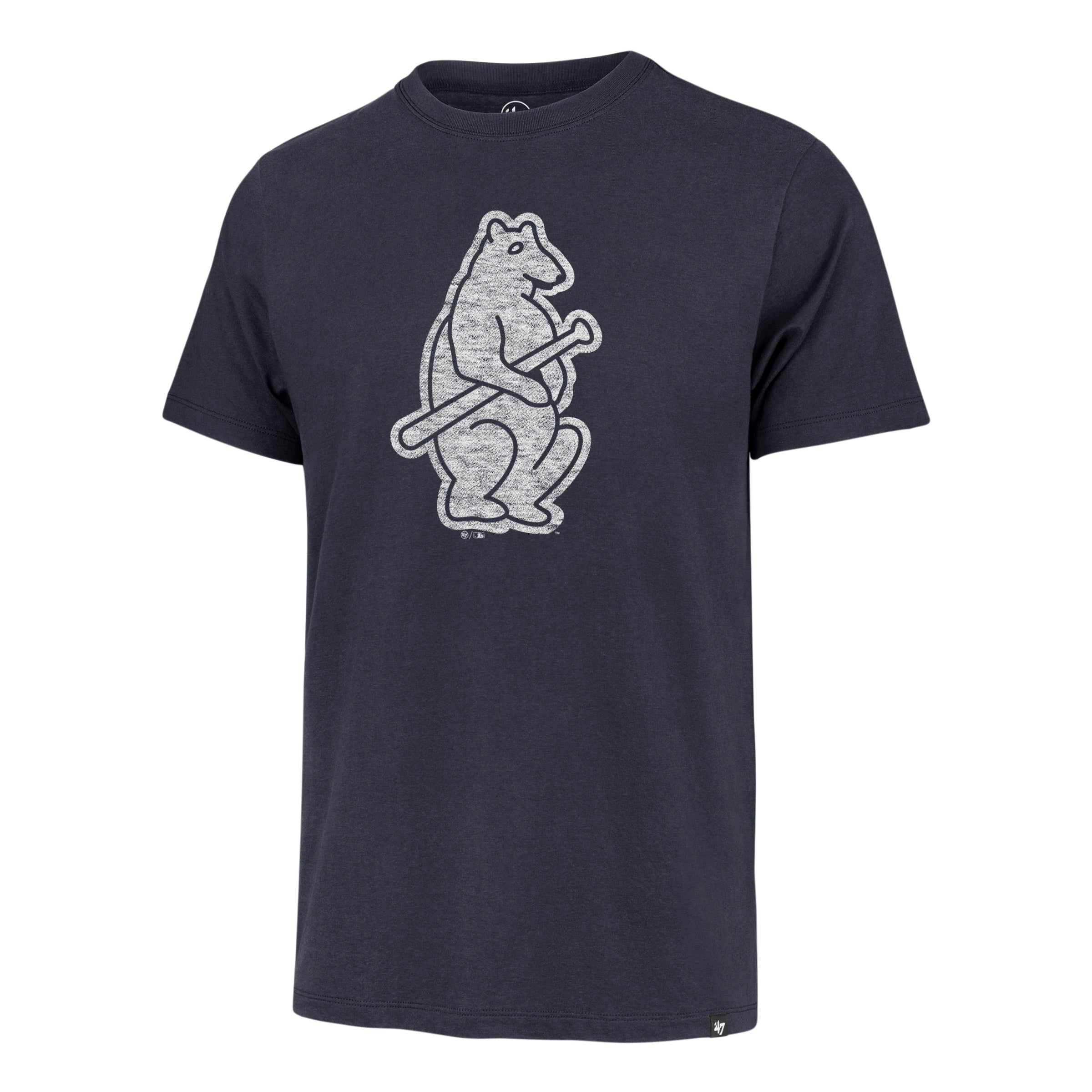 Chicago Cubs Cadet Blue Fieldhouse Franklin T-Shirt - Clark Street