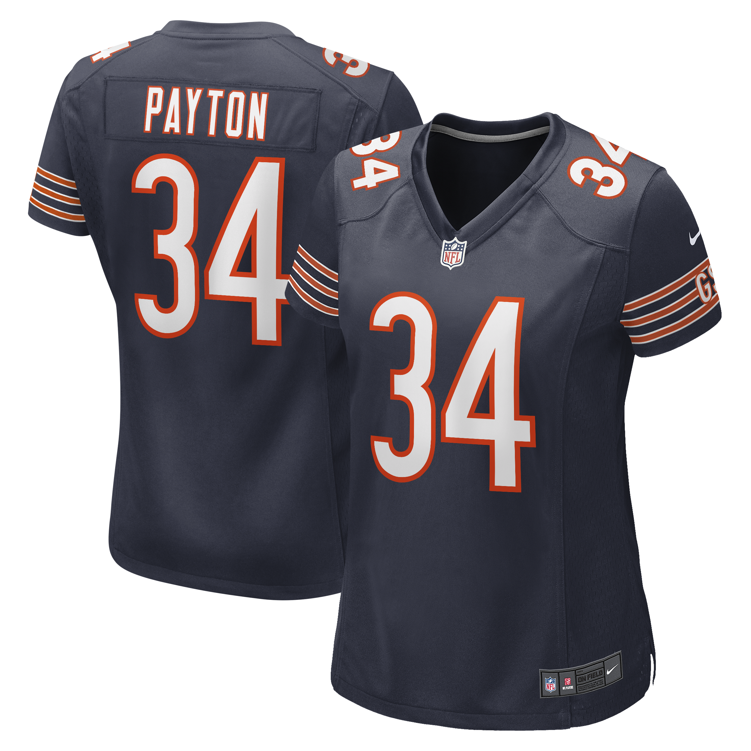 Chicago Bears Walter Payton 1960's Nike Home Game Replica Jersey