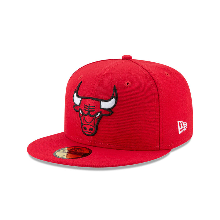 Chicago Bulls Red New 59FIFTY Fitted Hat - Clark Sports