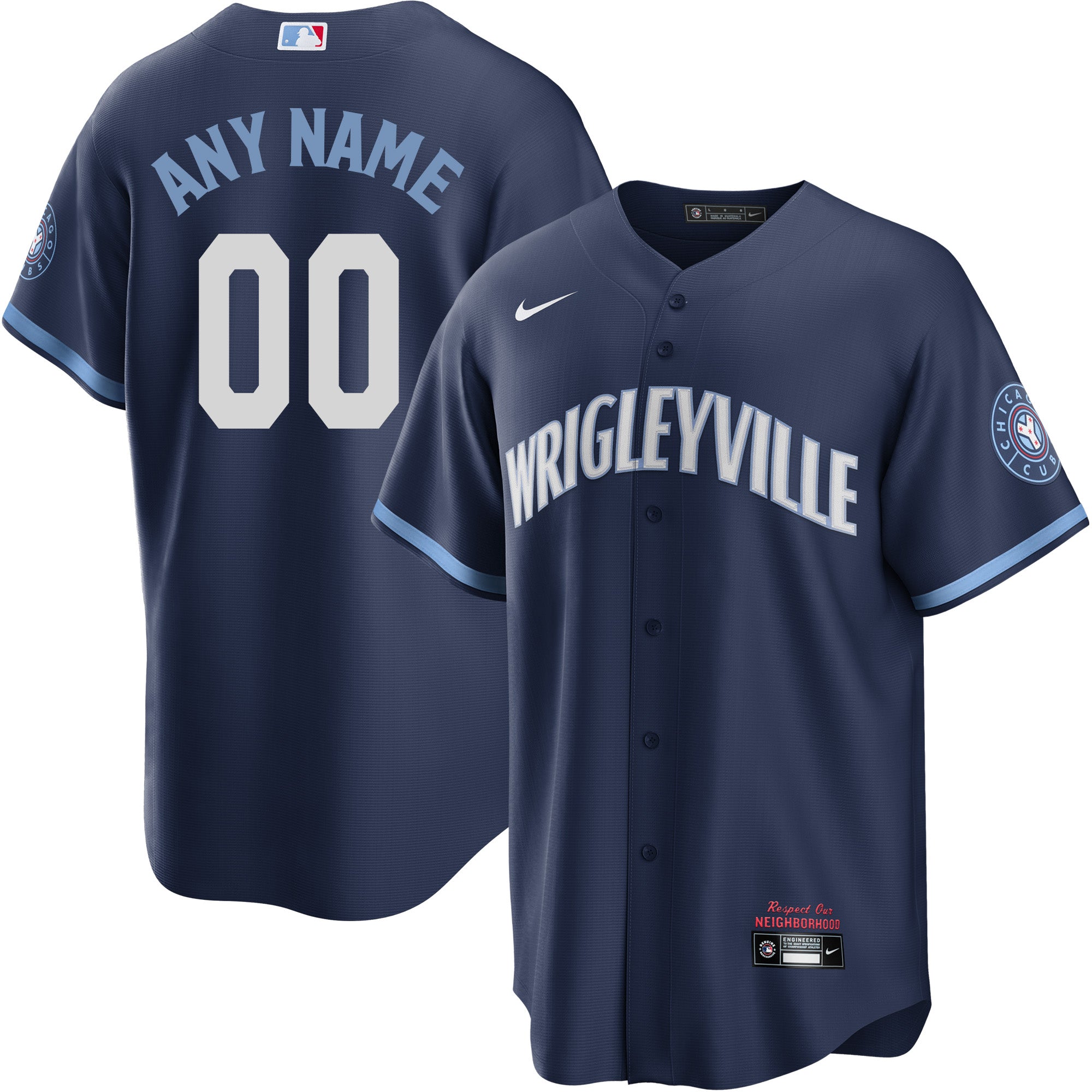 Chicago Cubs Wrigleyville City Connect Personalized Baseball Jersey -  Nouvette