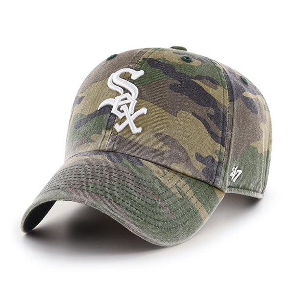 '47 Men's Chicago Bears Clean Up Camo Adjustable Hat