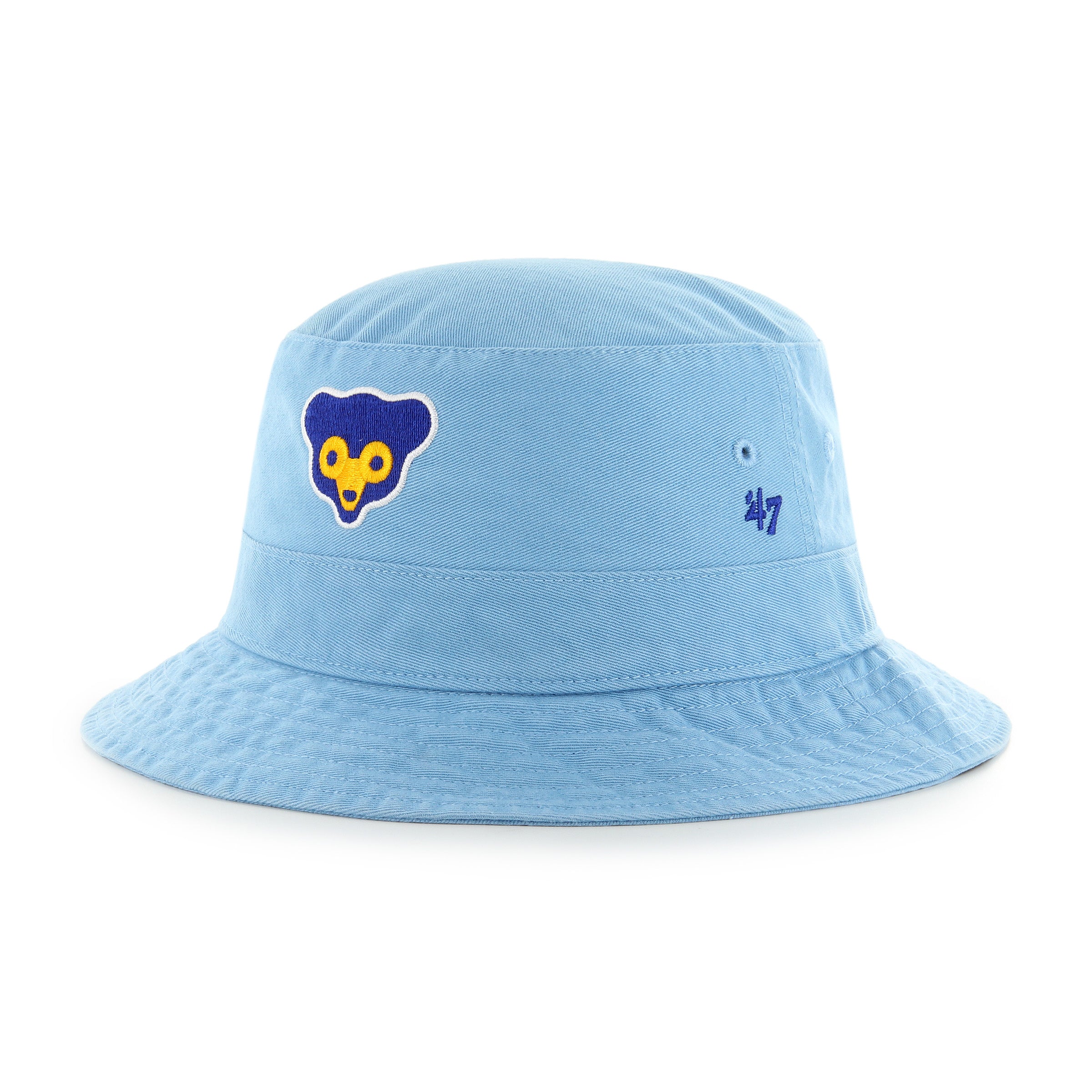 Men's '47 Light Blue Chicago Cubs Ballpark Bucket Hat