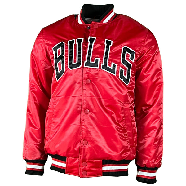 Unisex Chicago Bulls Red Vintage Starter Jacket - Clark Street Sports