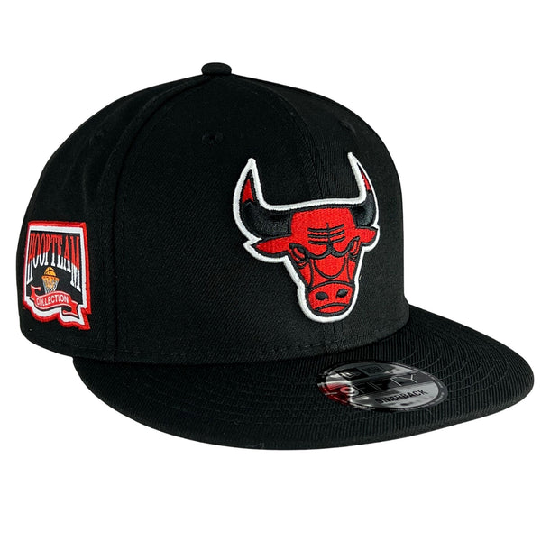 black chicago bulls snapback