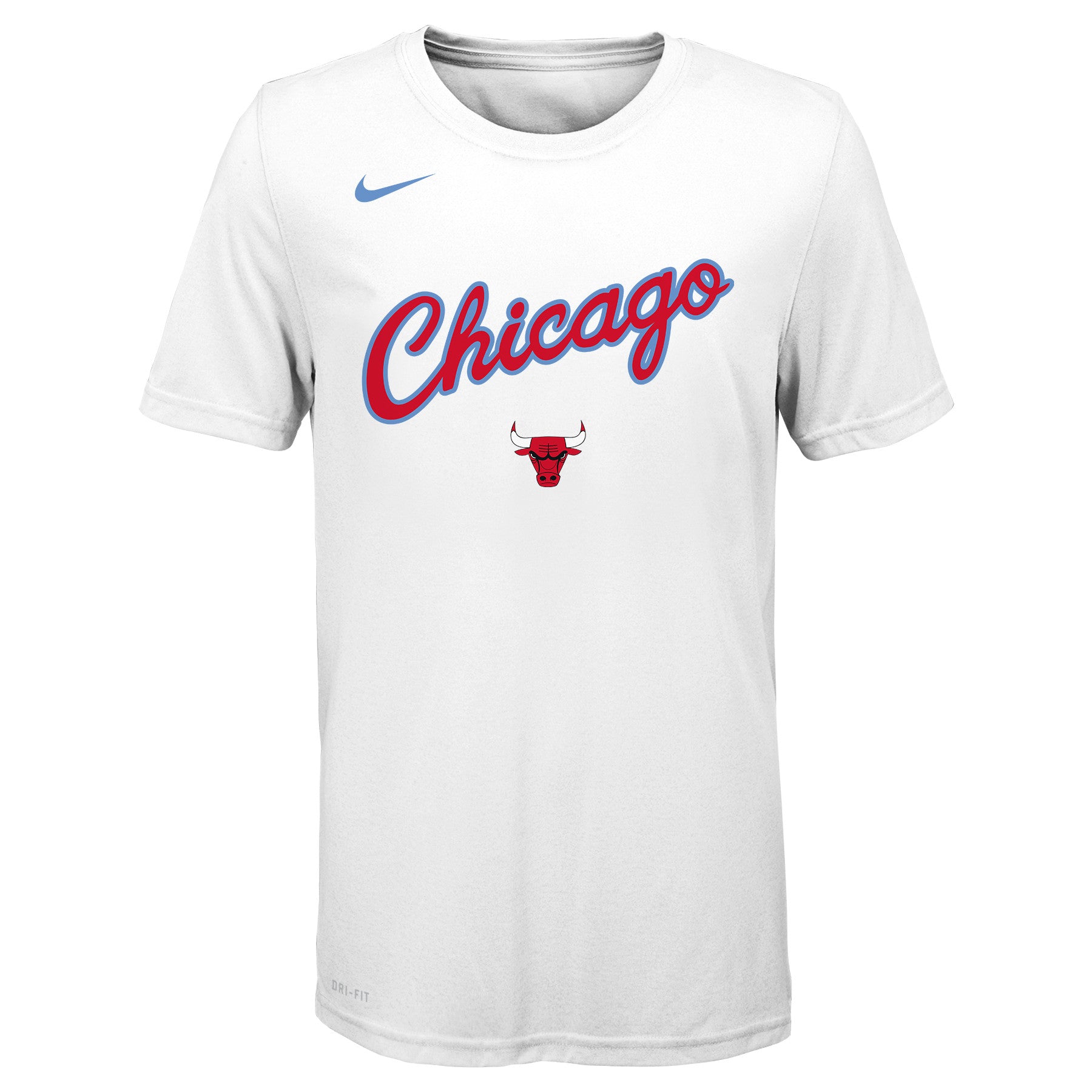 Chicago Bulls Nike Dri-Fit White Youth 