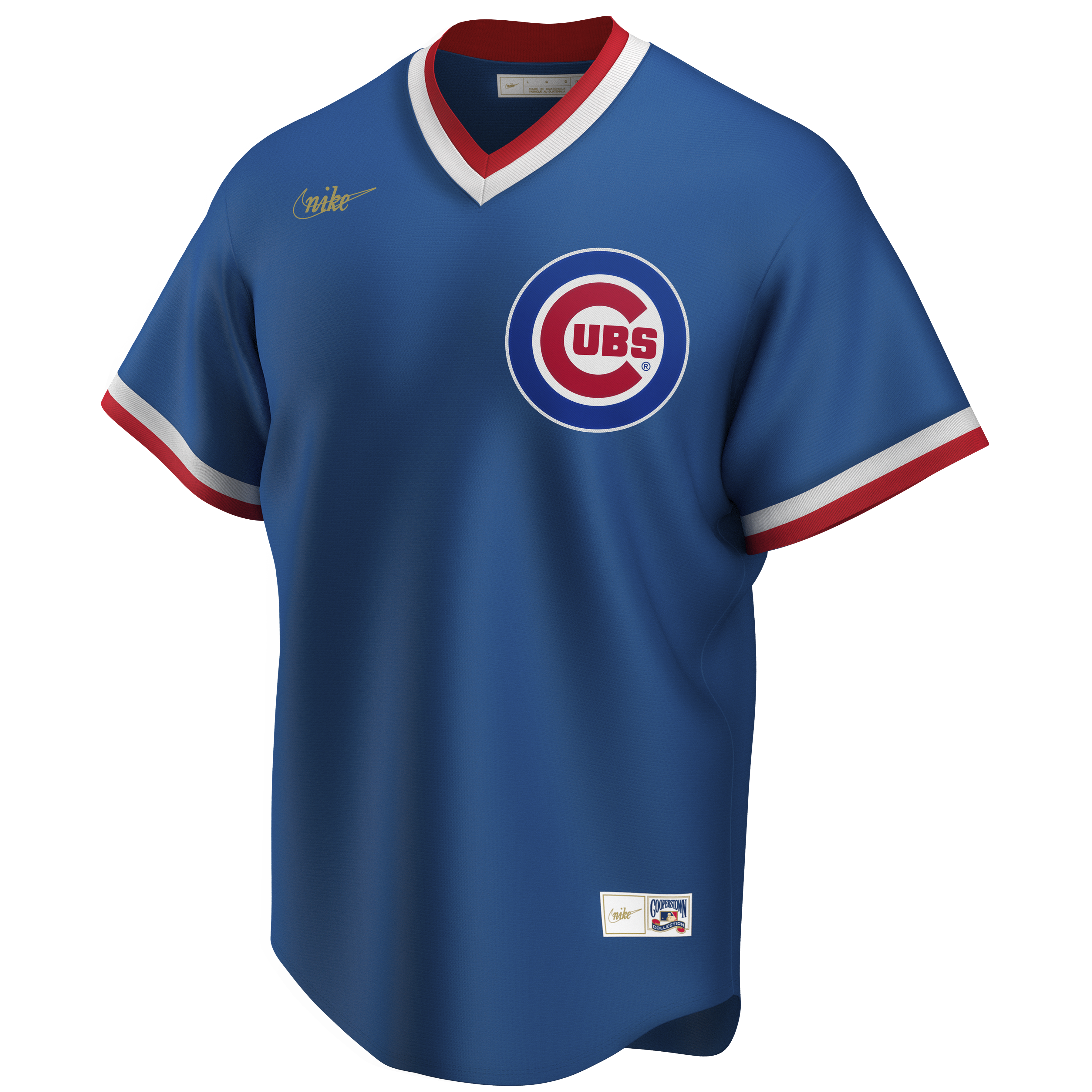 Nike Men's Chicago Cubs Royal Road Cooperstown Collection Team Jersey