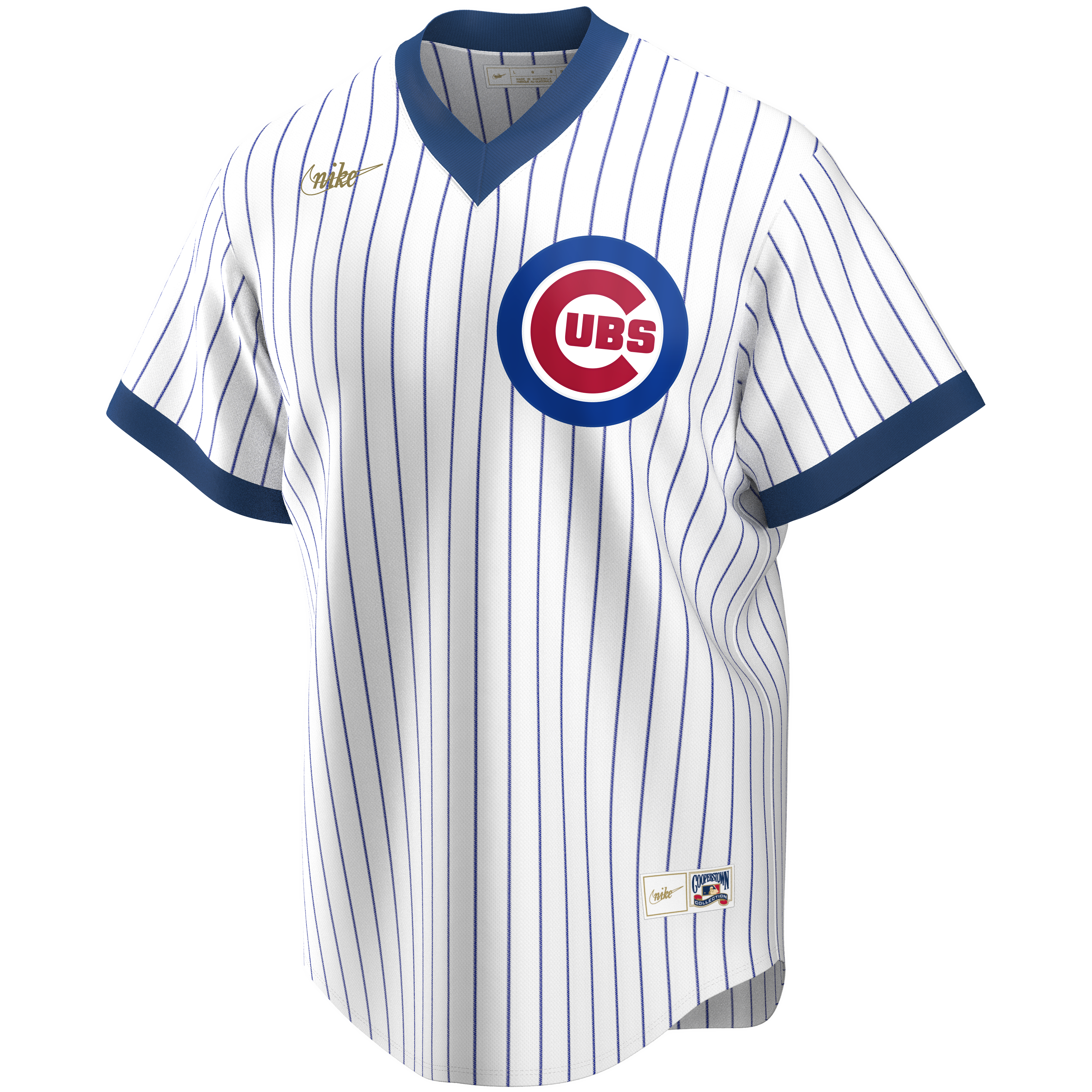 CHICAGO CUBS WHITE PINSTRIPE SIZE MEDIUM MLB JERSEY