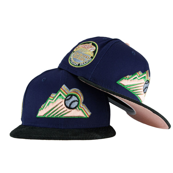 Colorado Rockies New Era Jackie Robinson Day 59FIFTY Fitted Hat - Black