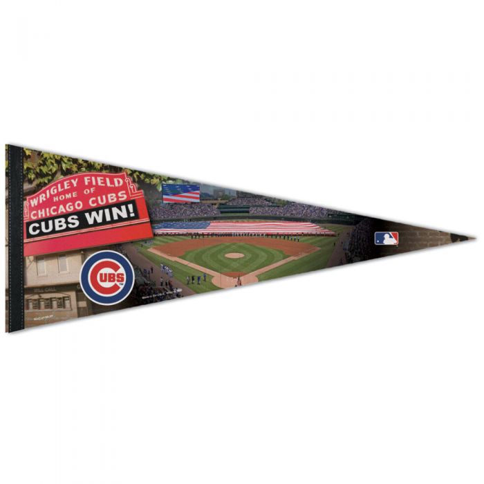 Chicago Cubs W CHAMPS Banner Flag