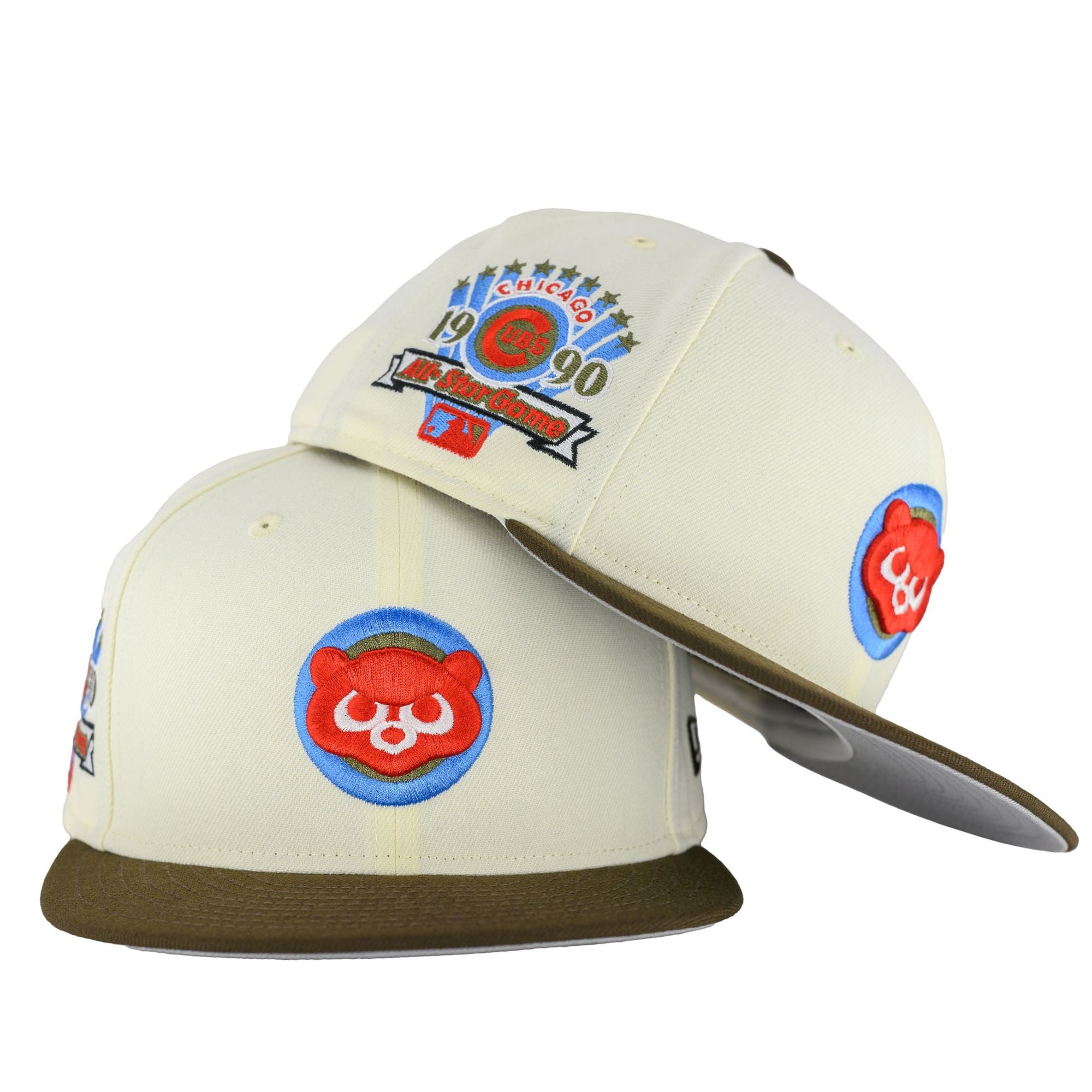 NEW ERA 59FIFTY MLB CHICAGO CUBS WRIGLEY FIELD TWO TONE / GREY UV FITT – FAM