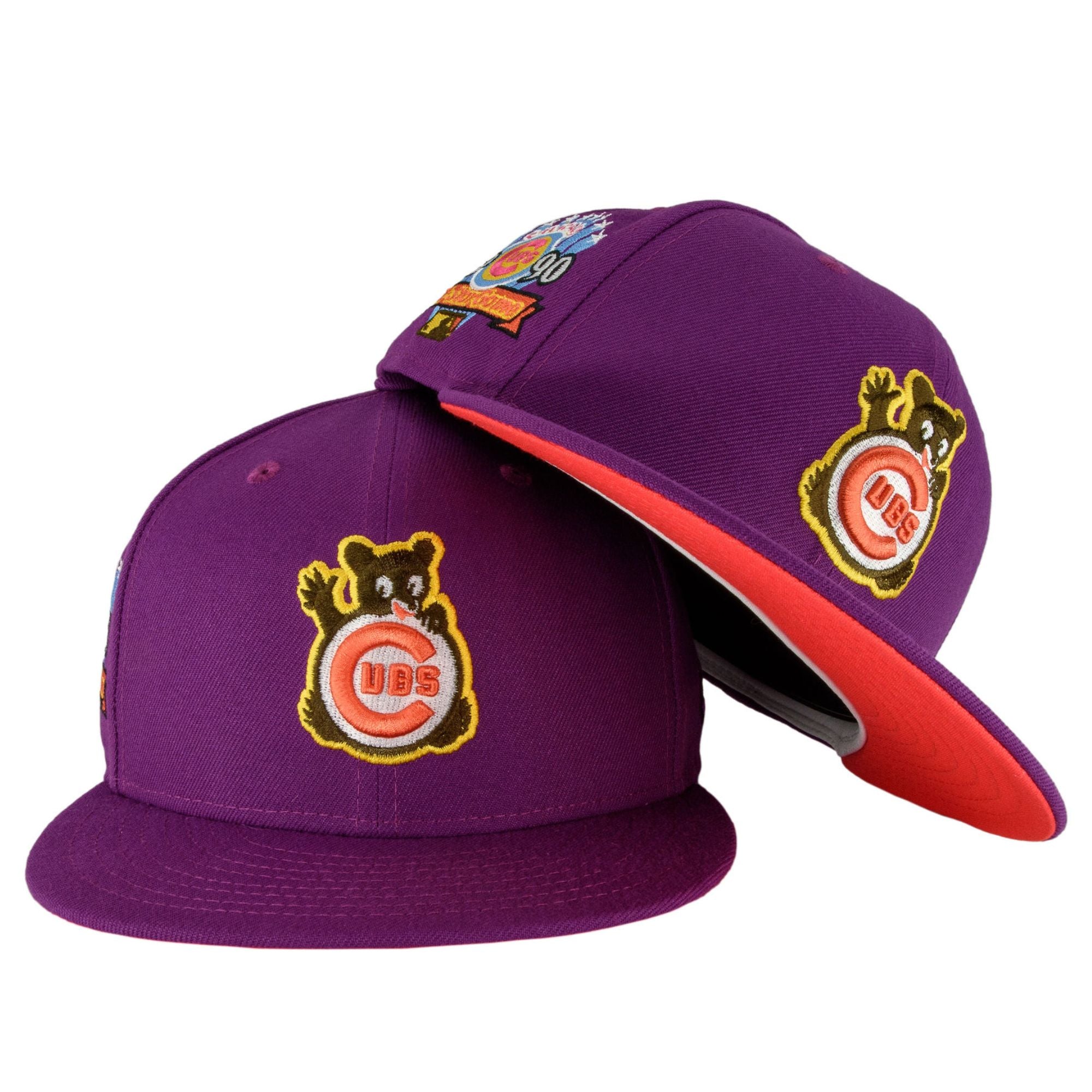 LA New Era Crossover 59FIFTY Hat - Black/Purple