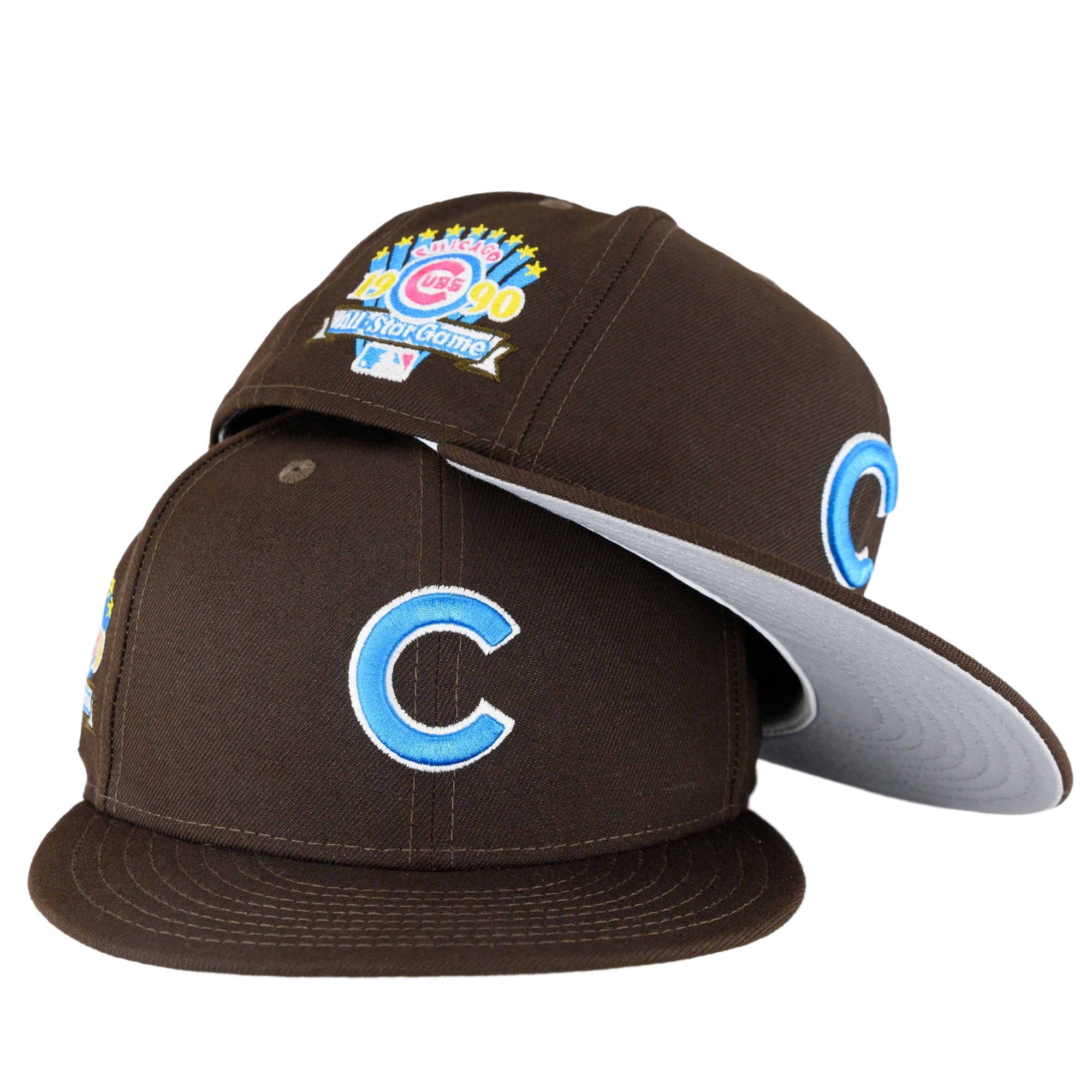 Chicago Cubs Burnt Wood White New Era 59FIFTY Fitted Hat