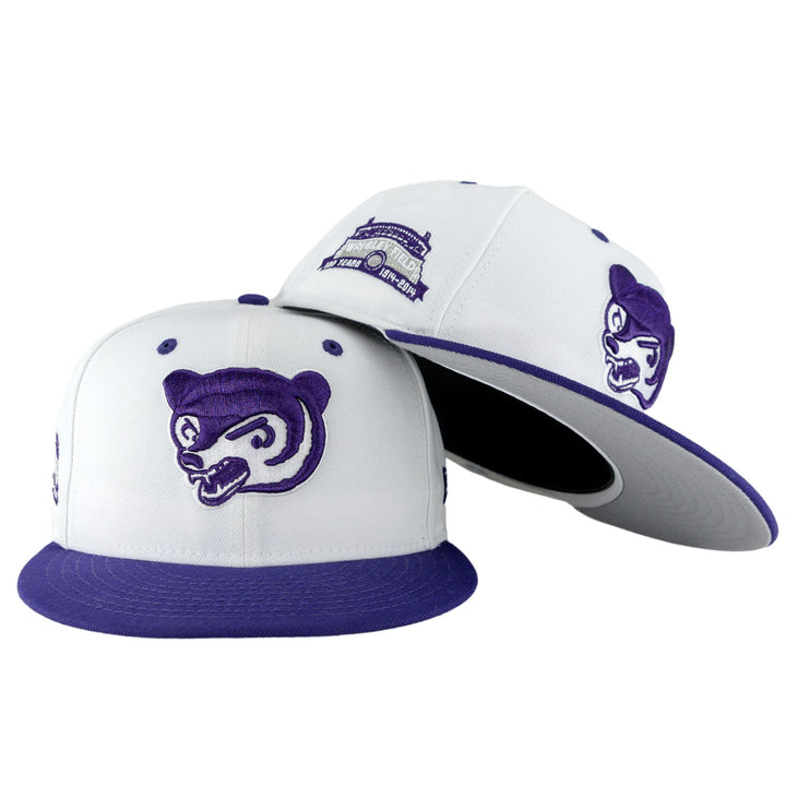 beeld astronaut uitspraak Chicago Cubs Purple/White/Grey UV New Era 59FIFTY Fitted Hat - Clark Street  Sports