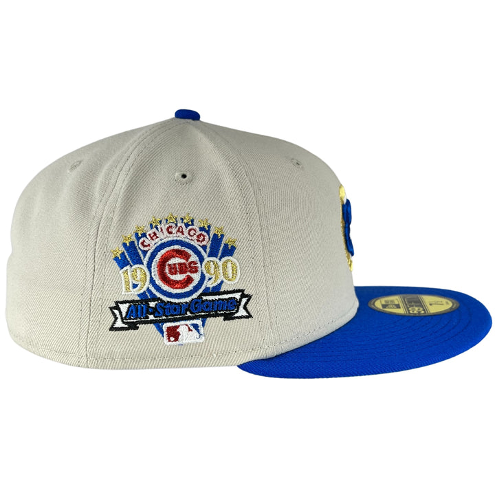 崎山翼ニューエラChicago Cubs 59FIFTY Blue Jewel-