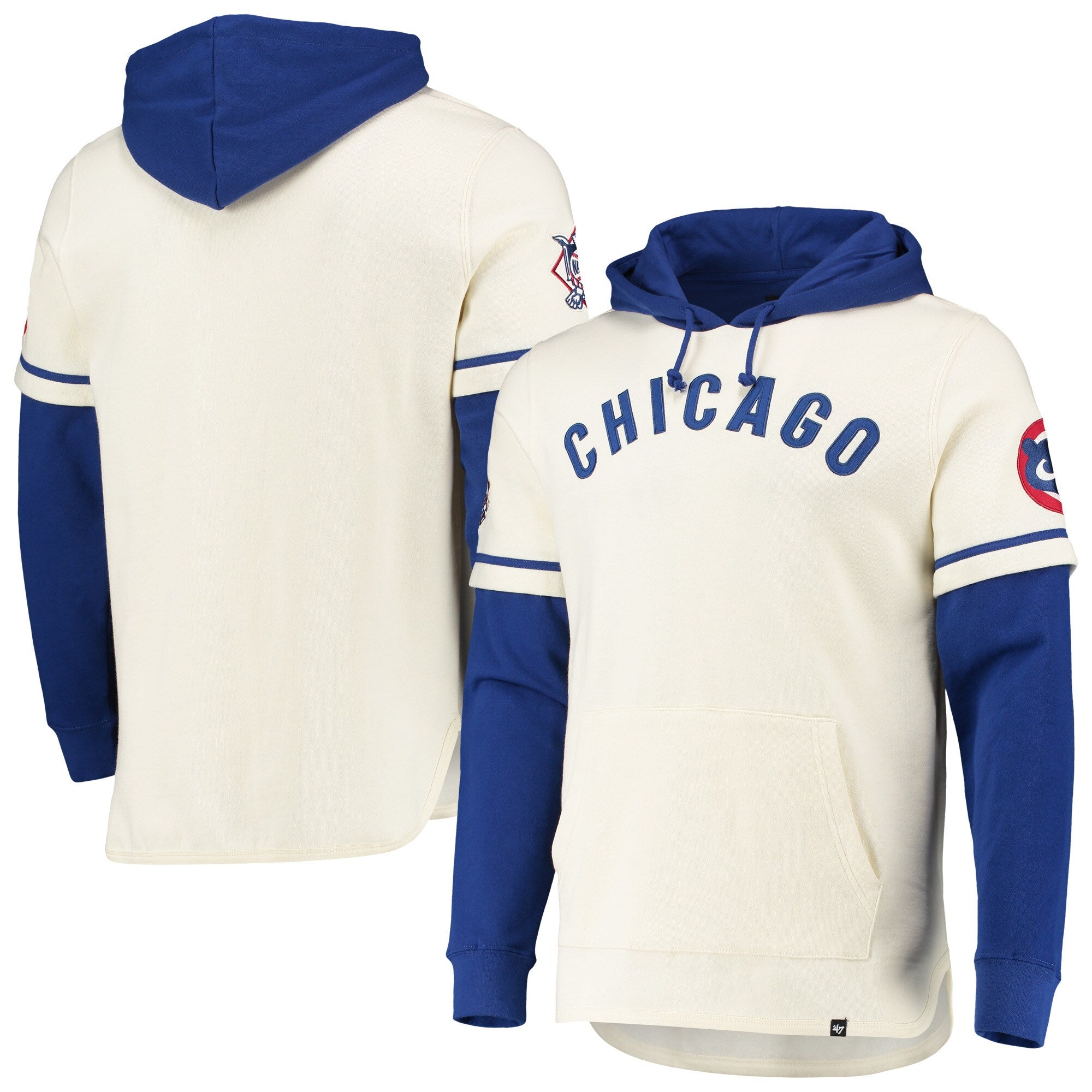 Nike Dri-FIT Early Work (MLB Chicago Cubs) Men's Pullover Hoodie.