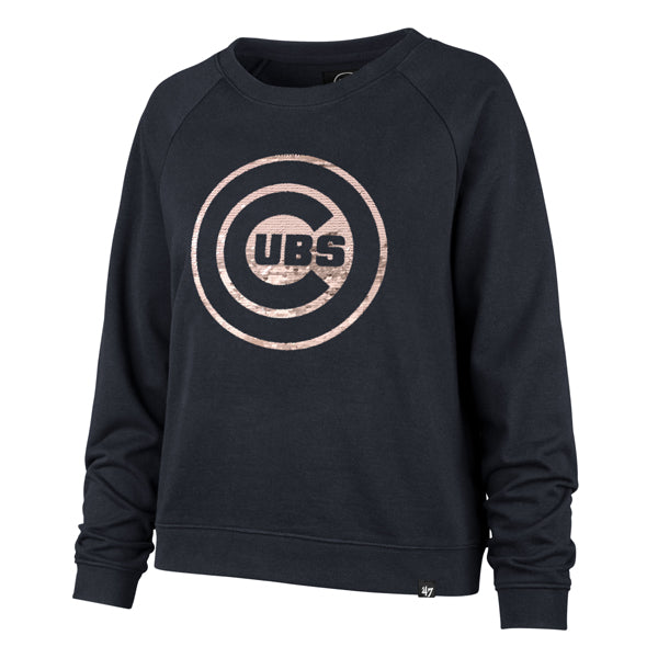 Cubs Glitter Sweatshirt, chicago Cubs