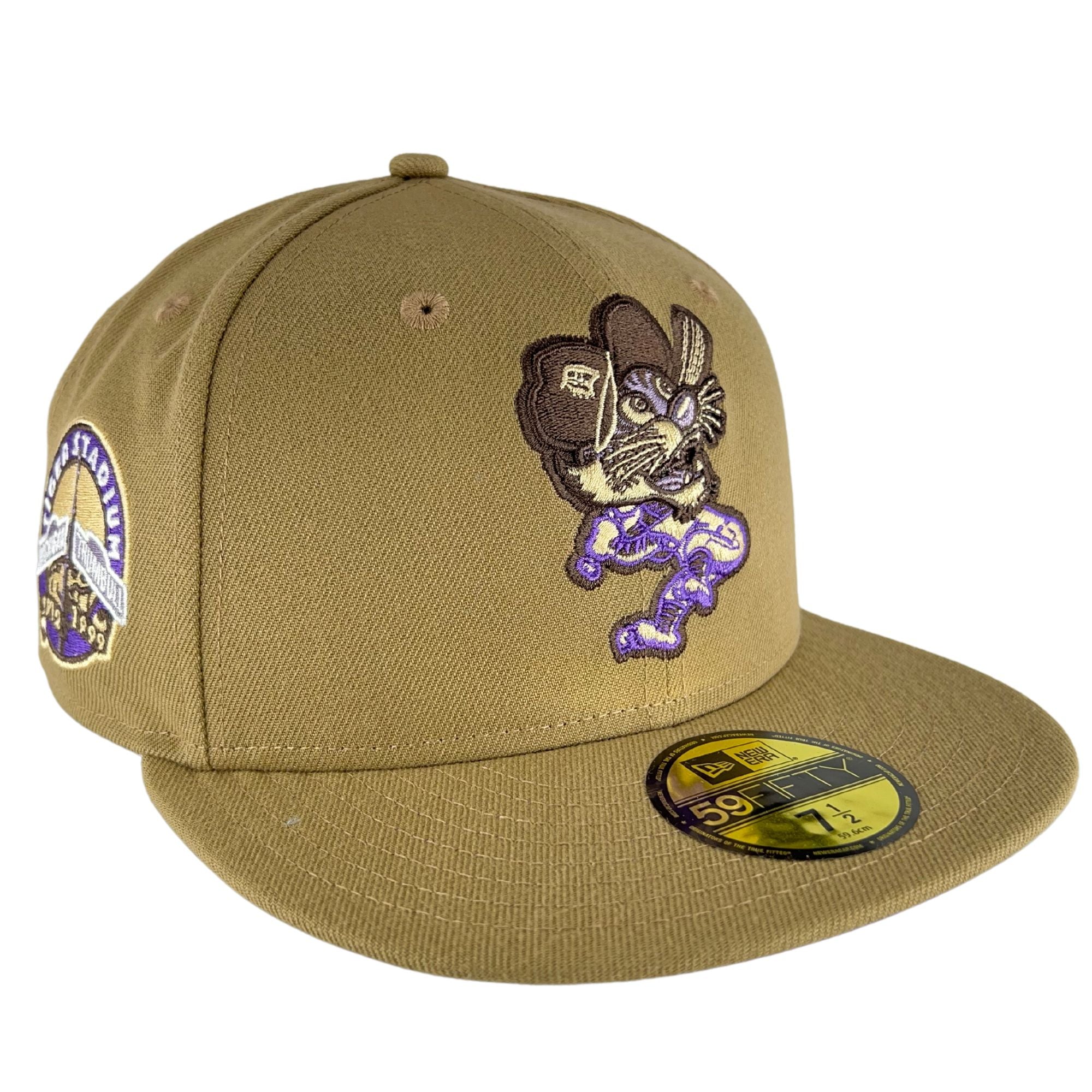 New Era Purple Detroit Tigers Vice 59FIFTY Fitted Hat