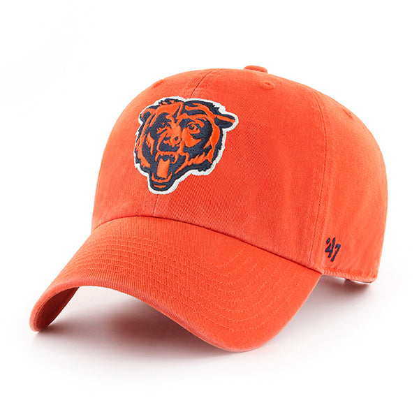 Chicago Bears Bear Head Clean Up Adjustable Cap – Wrigleyville Sports