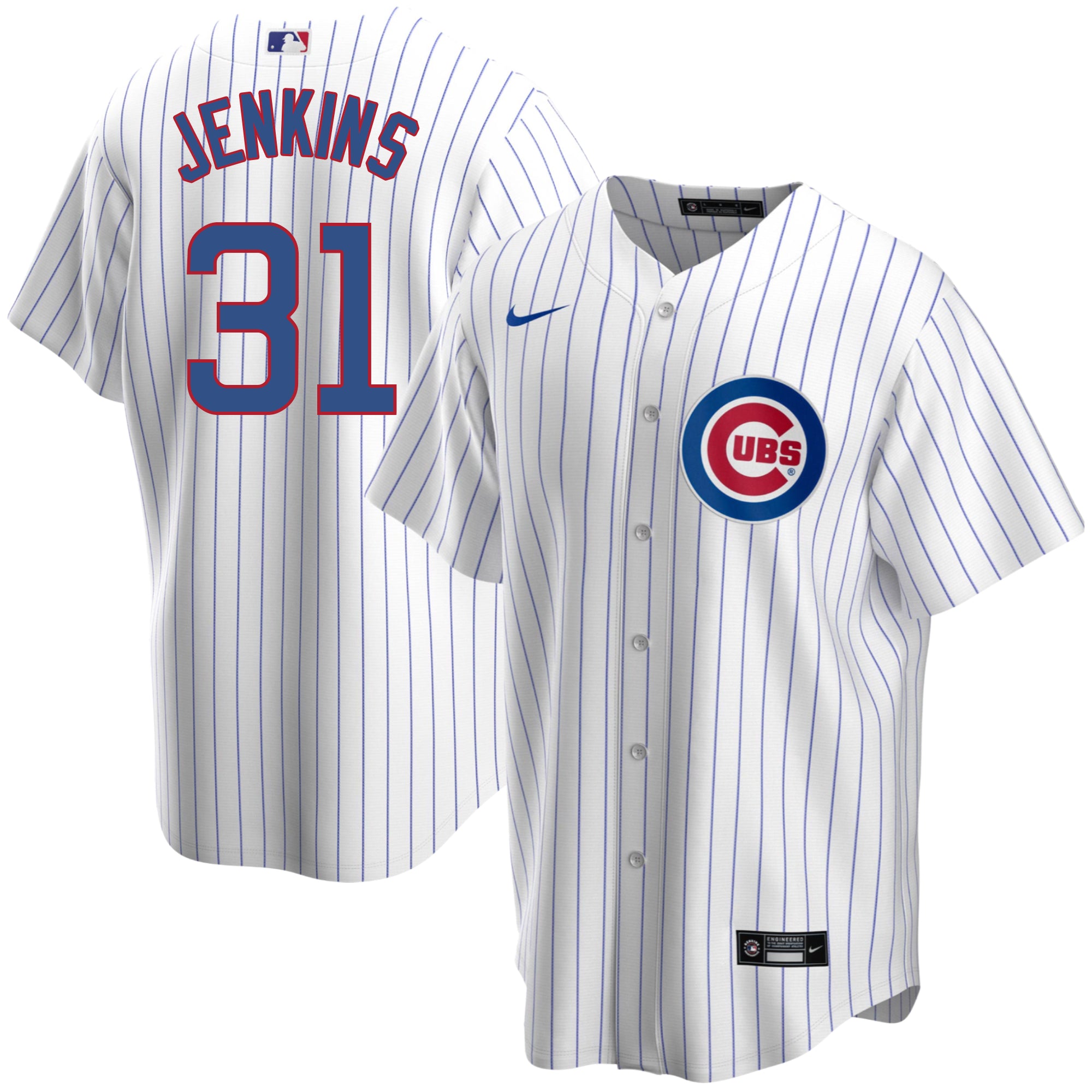 Men's Mitchell and Ness Chicago Cubs #31 Fergie Jenkins Authentic