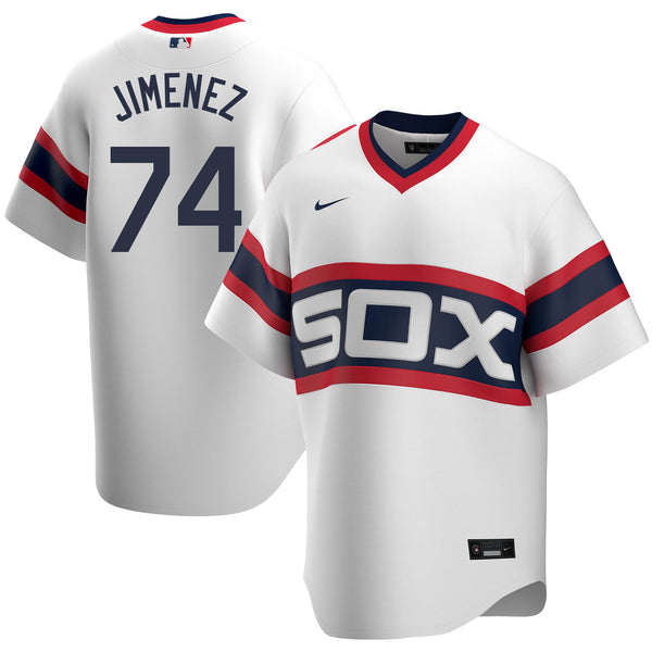Youth Nike Eloy Jimenez Black Chicago White Sox 2021 City Connect Replica Player Jersey