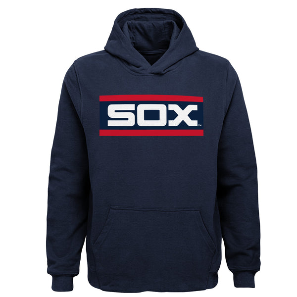 Stitches Chicago White Sox Batterman Hooded Sweatshirt Small