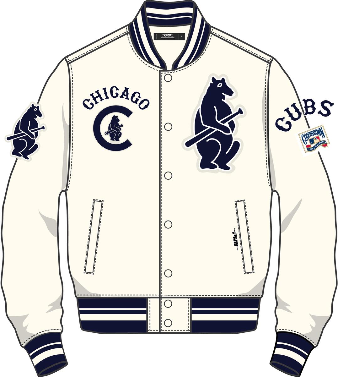 Chicago Cubs Youth Royal Satin Jacket