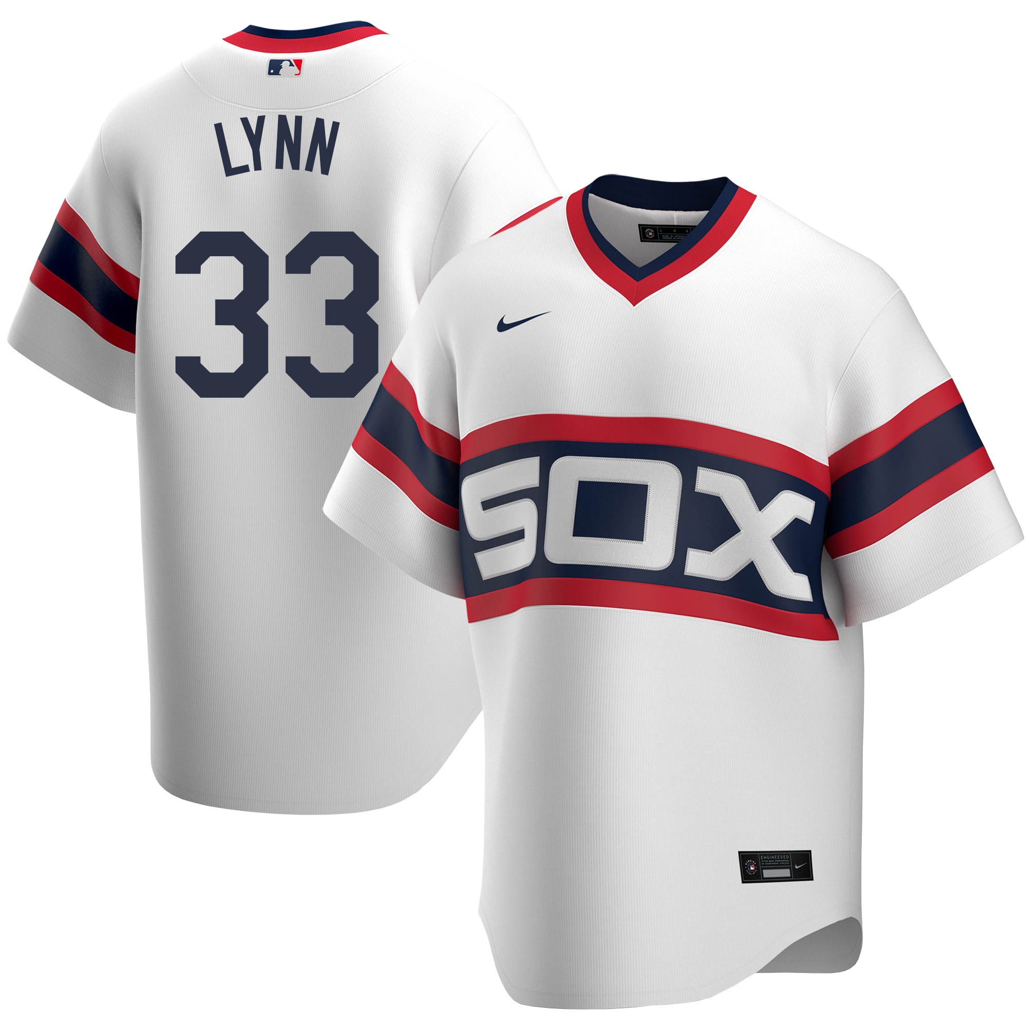 clearance #33 Lance Lynn 2021 Mlb All Star Game Authentic Navy JerseyToday  in Chicago White Sox History: April 7 - Cheap Chicago White Sox Men Jerseys